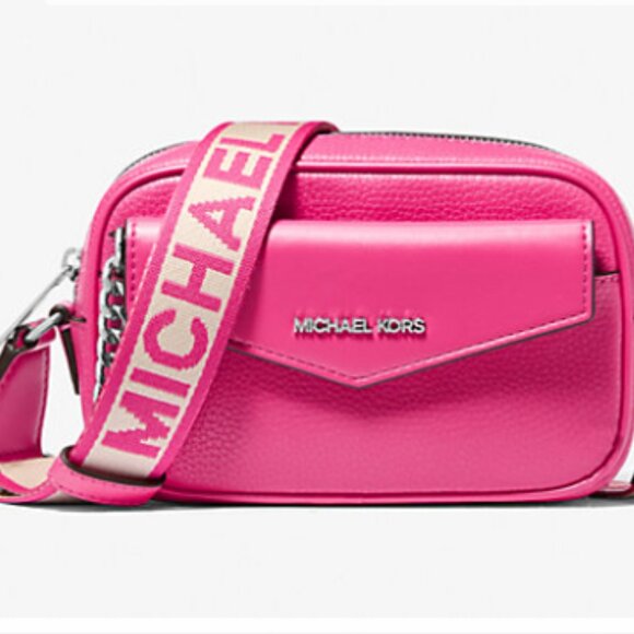 Michael Kors Maisie Small Pebbled Leather 2-in-1 Camera Bag NWT - Picture 1 of 4